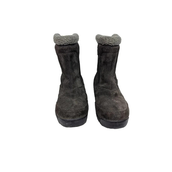 Sorel Womens 8.5 Water Fall NL1964-225 Thinsulate Mid Calf Winter Boots Fleece - Picture 3 of 9